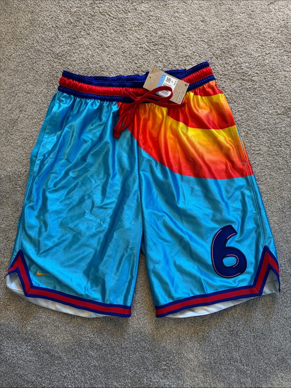 Nike LeBron James x Space Jam "Tune Squad" shorts. Men’s M bottom
